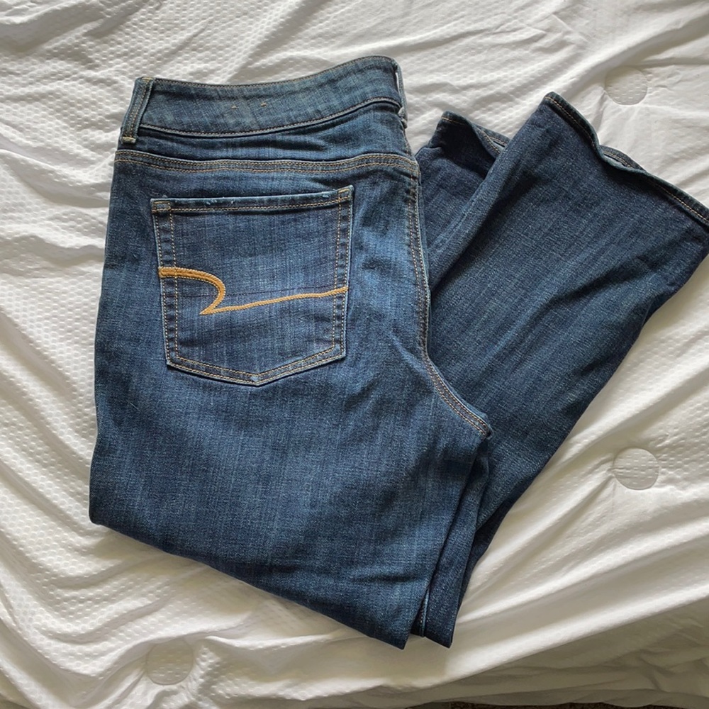 American Eagle Crop Jeans Size 18